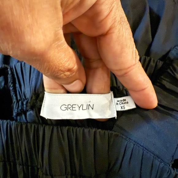 Greylin Black Ruffled Mini Dress - Picture 8 of 9